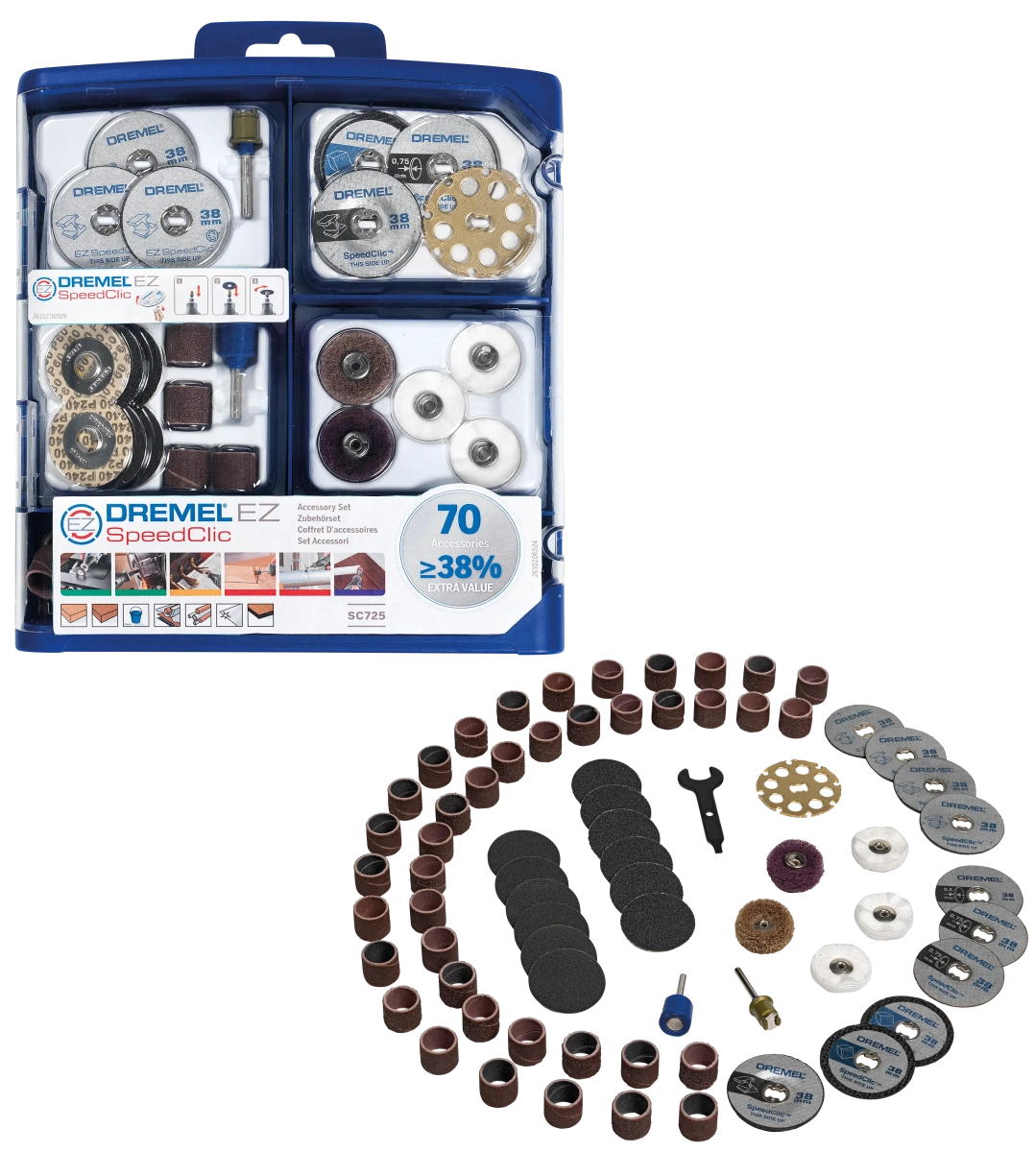 EZ SpeedClic Multipurpose Accessory Set (SC725) image 1