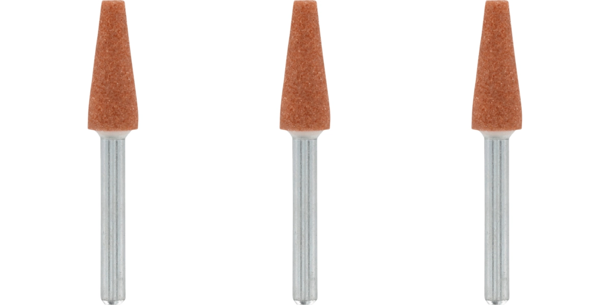 Aluminum Oxide Grinding Stone 6,4 mm (953) 3 pieces image 3