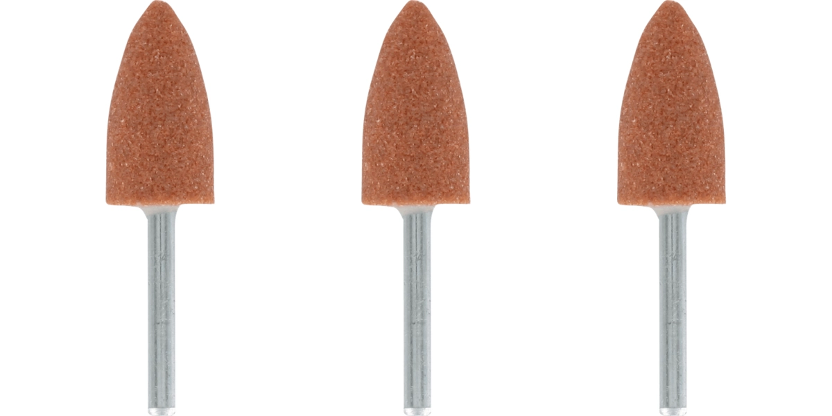 Aluminum Oxide Grinding Stone 9,5 mm (952) 3 pieces image 3