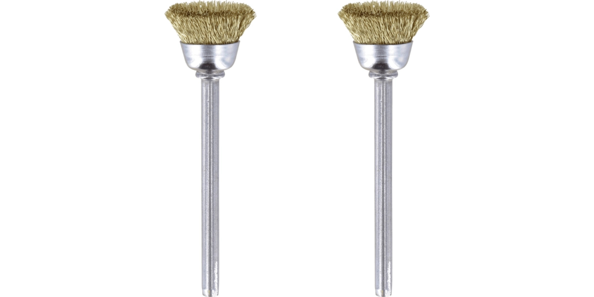 Brass brush 13 mm (536) 2 pieces image 3