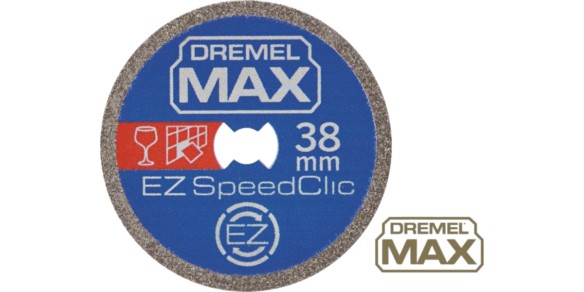 Diamond cutting wheel DREMEL® MAX EZ SPEEDCLIC ( SC545DM) image 1