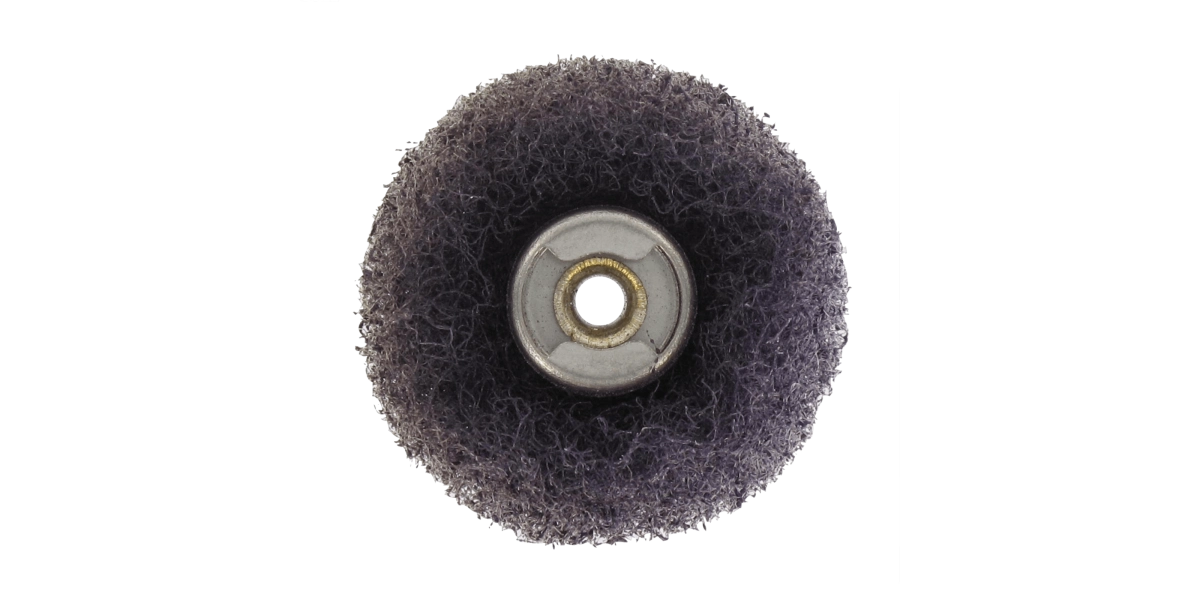DREMEL® EZ SpeedClic: Finishing Abrasive Buffs 320 grit (512S) 2 pieces image 1