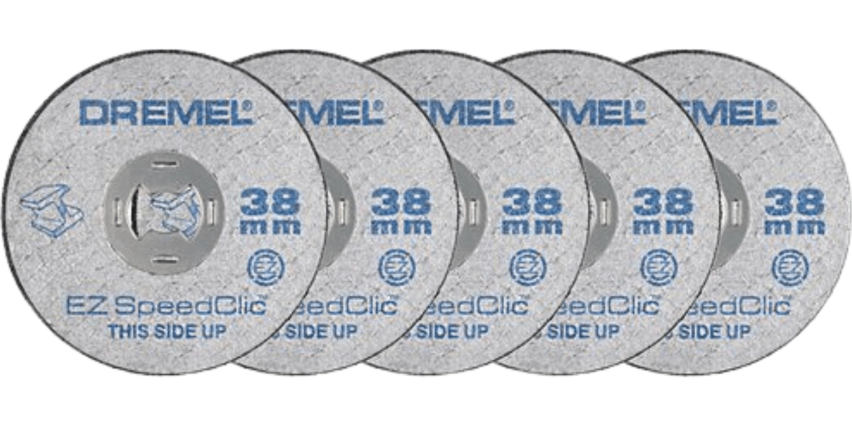 DREMEL® EZ SpeedClic: Metal Cutting Wheels 5-Pack. (SC456) 5 pieces image 3