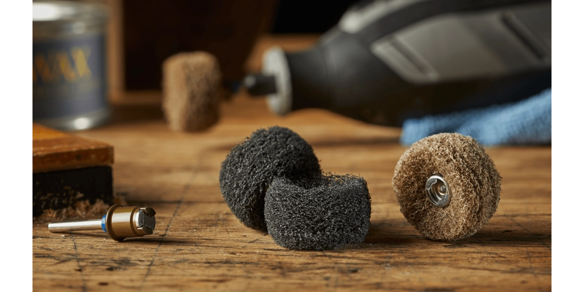 Finishing Abrasive Buffs 180 & 280 grit DREMEL® MAX EZ SpeedClic (S511DM) image 2