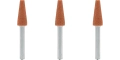 Aluminum Oxide Grinding Stone 6,4 mm (953) 3 pieces image 3