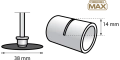 Premium metal cutting wheel DREMEL® MAX EZ SPEEDCLIC (SC456DM) image 2
