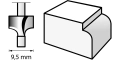 Router Bit (HSS) 9,5 mm (612) image 2