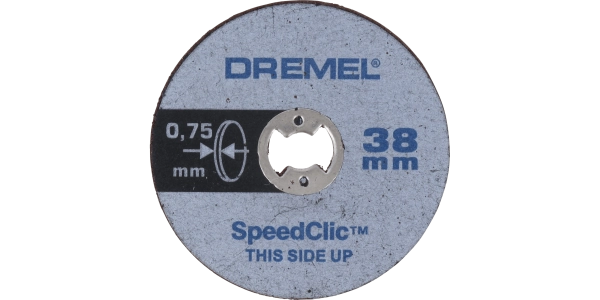 DREMEL® EZ SpeedClic: Thin Cutting Wheels. (SC409) 5 pieces