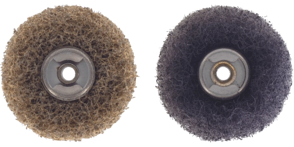 DREMEL® EZ SpeedClic: Finishing Abrasive Buffs 180 & 280 grit (511S) 2 pieces