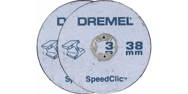 DREMEL® EZ SpeedClic: Starter Set. (SC406) 2 pieces
