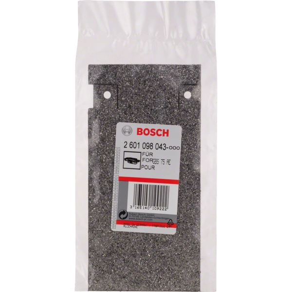 Fine sanding plate