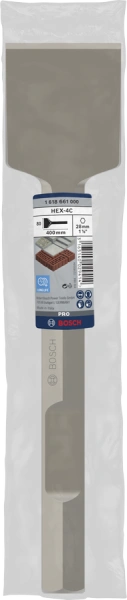 PRO HEX 28-4C Spade Chisel 400 80