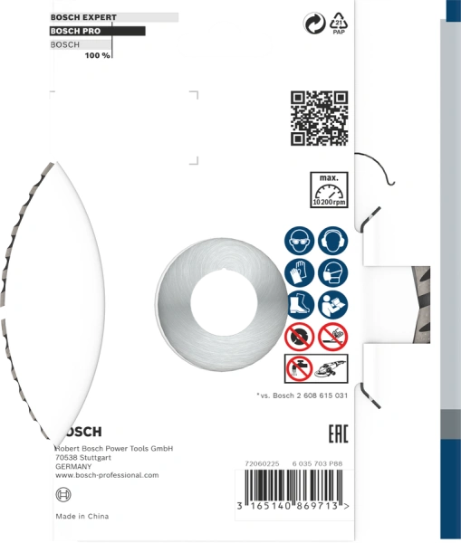 PRO Multi Material Diamond Cutting Disc  150 22.23 2.4 10 1 Pcs