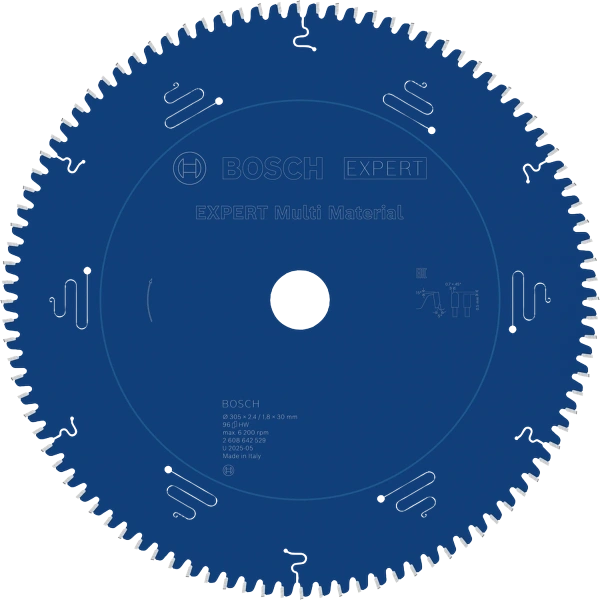 EXPERT Multi Material Circular Saw Blade, 305 x 2.4/1.8 x 30 mm, T96