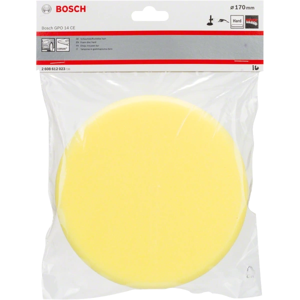 Hard foam disc (yellow), 170 mm diameter image 2