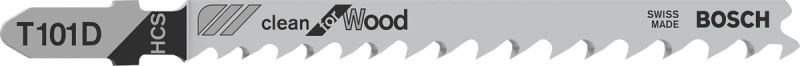 T 101 D Clean for Wood Jigsaw Blade image 1