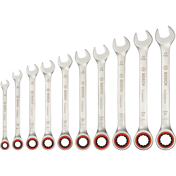 Ratchet Spanner Set 10 pc Professional image 4