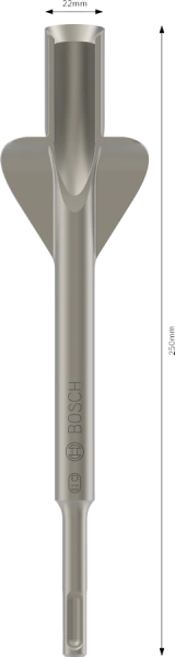 PRO SDS plus Winged Gouging Chisel image 3