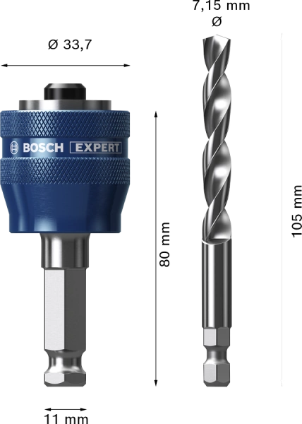 EXPERT Power Change Plus with Pilot Drill image 3