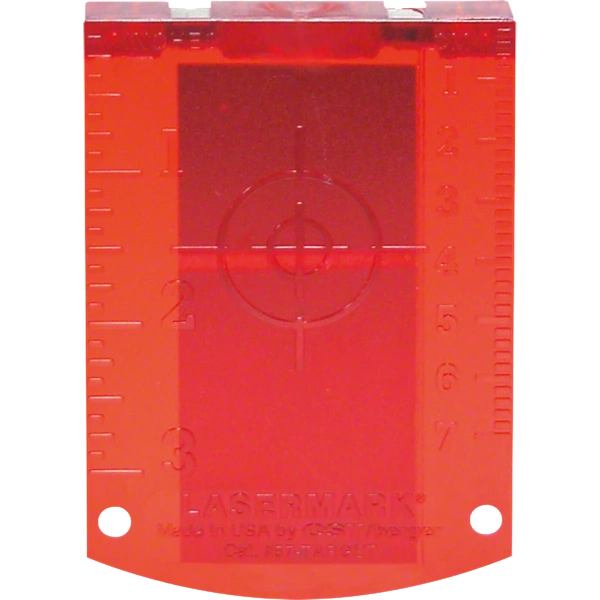 Laser target (red) Professional image 1